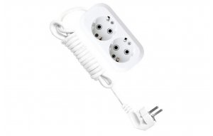 Удлинитель 2х3м с заземл. 10А IP20 У10-553 ПВС 3х0.75 UNIVersal 553-03
