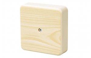 Коробка распределительная ОП 79х79х32мм IP40 бук (светл. основа) Ruvinil 65004-38М
