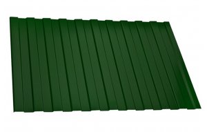 Профнастил С8 1200х2000мм Зеленый мох RAL6005 0.4мм