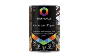 PROSTOCOLOR масло для террас белый 0,75л