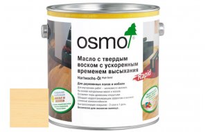 3232 Бесцветное шелковисто-матовое 0,22л серия Масло с твердым воском HWO RAPID