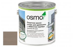 1140 Агат серебро 2,5л серия Защитное-масло лазурь HOLZSCHUTZ OL-LASUR EFFEKT
