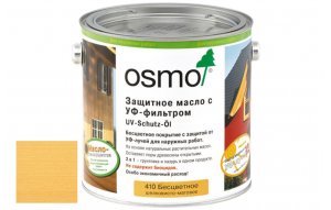 410 Бесцветное шелковисто-матовое без биоцидов 2,5л серия Защитные масла с УФ-фильтром Extra