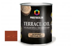 PROSTOCOLOR масло для террас каштан 0,75л