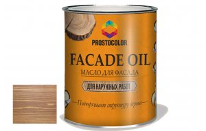 PROSTOCOLOR масло для фасада гранат 0,75л