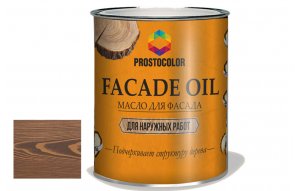 PROSTOCOLOR масло для фасада бруно 0,75л