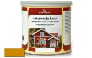 Декоративная восковая эмаль Borma Wachs цв.120 солнечно-желтый 750мл