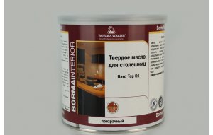 Масло BORMA Hard Top Oil Natural 6020 для столещниц 125мл 