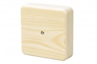 Коробка распределительная ОП 79х79х32мм IP40 бук (светл. основа) Ruvinil 65004-38М