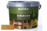 HUSKY SIBERIAN ЛАЗУРЬ 9л п/глянцевый дуб